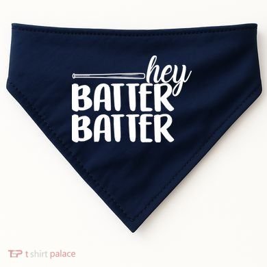 Hey Batter Batter USA-Made Doggie Bandana