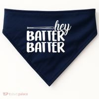 Hey Batter Batter USA-Made Doggie Bandana thumb 0