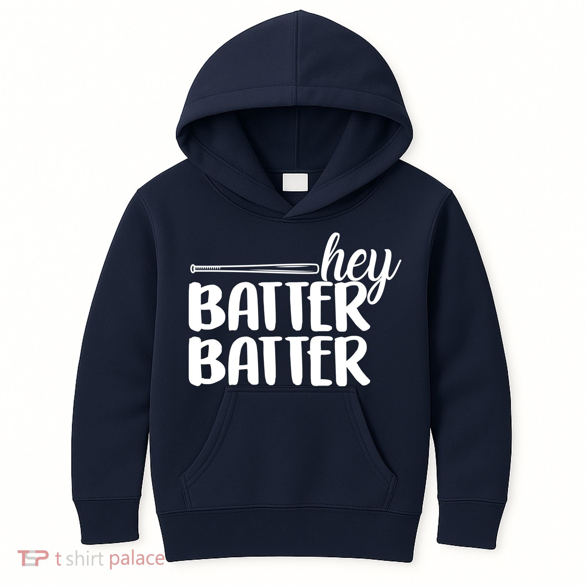 Hey Batter Batter Kids Hoodie
