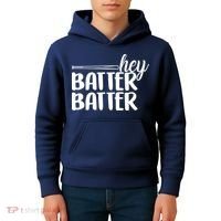 Hey Batter Batter Kids Hoodie thumb 4