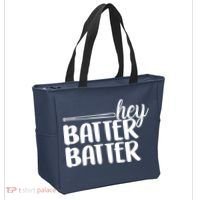 Hey Batter Batter Tote Bag thumb 2
