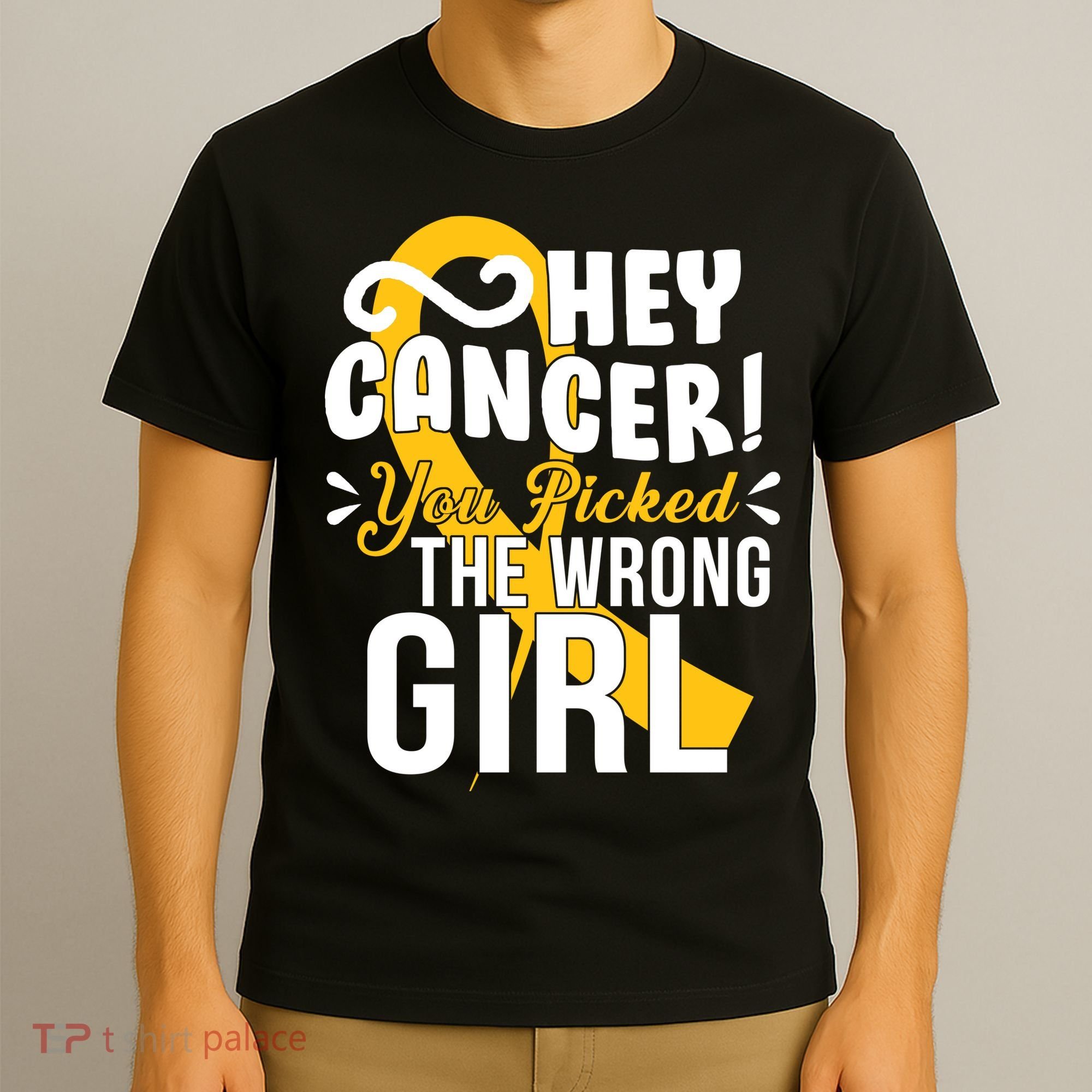 Hey Cancer You Picked The Wrong Girl T-Shirt
