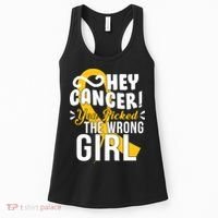 Hey Cancer You Picked The Wrong Girl Women's Tank Top thumb 0