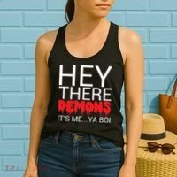 Hey There Demons It's Me Ya Bo! Women's Tank Top thumb 2