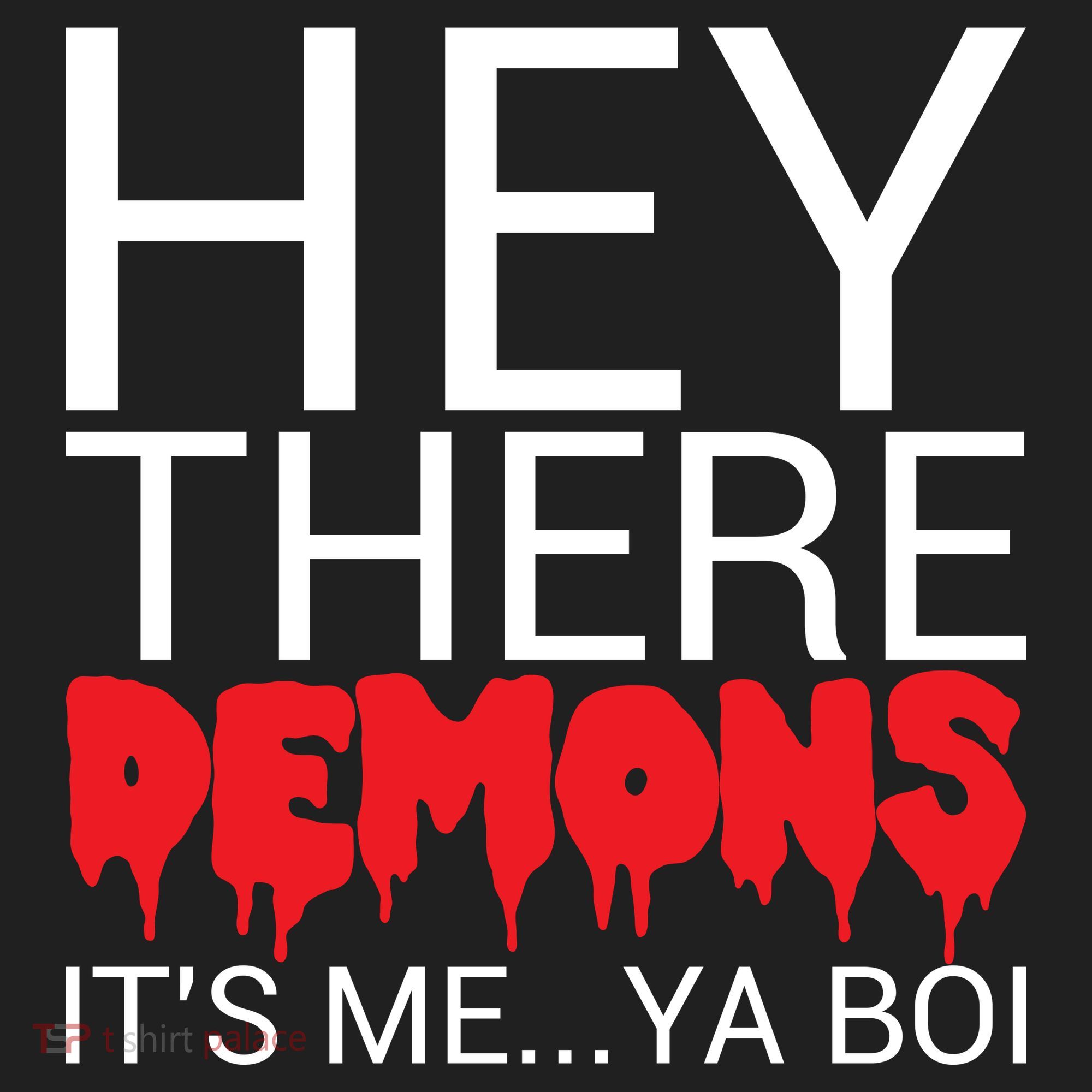 Hey There Demons It's Me Ya Bo! Golf Towel