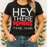 Hey There Demons It's Me Ya Bo! Women's T-Shirt thumb 2