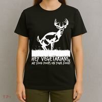 Hey Vegetarian My Food Poops On Your Food T-Shirt thumb 4