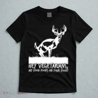 Hey Vegetarian My Food Poops On Your Food T-Shirt thumb 5