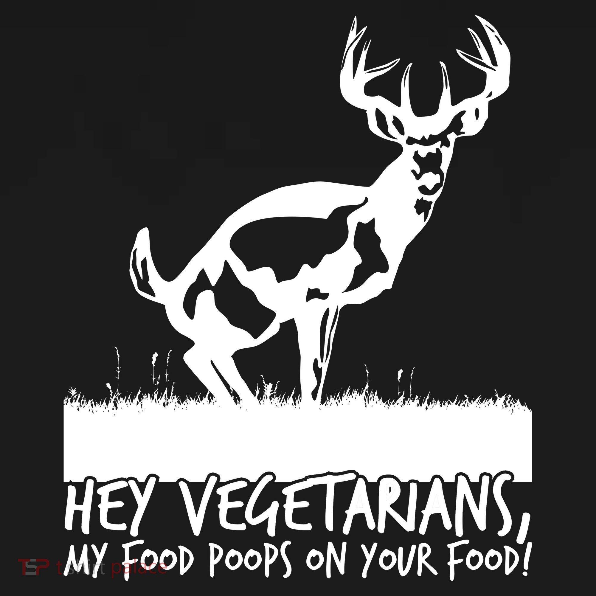 Hey Vegetarian My Food Poops On Your Food Coaster