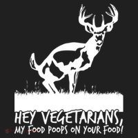 Hey Vegetarian My Food Poops On Your Food Hat thumb 2