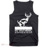 Hey Vegetarian My Food Poops On Your Food Tank Top thumb 0
