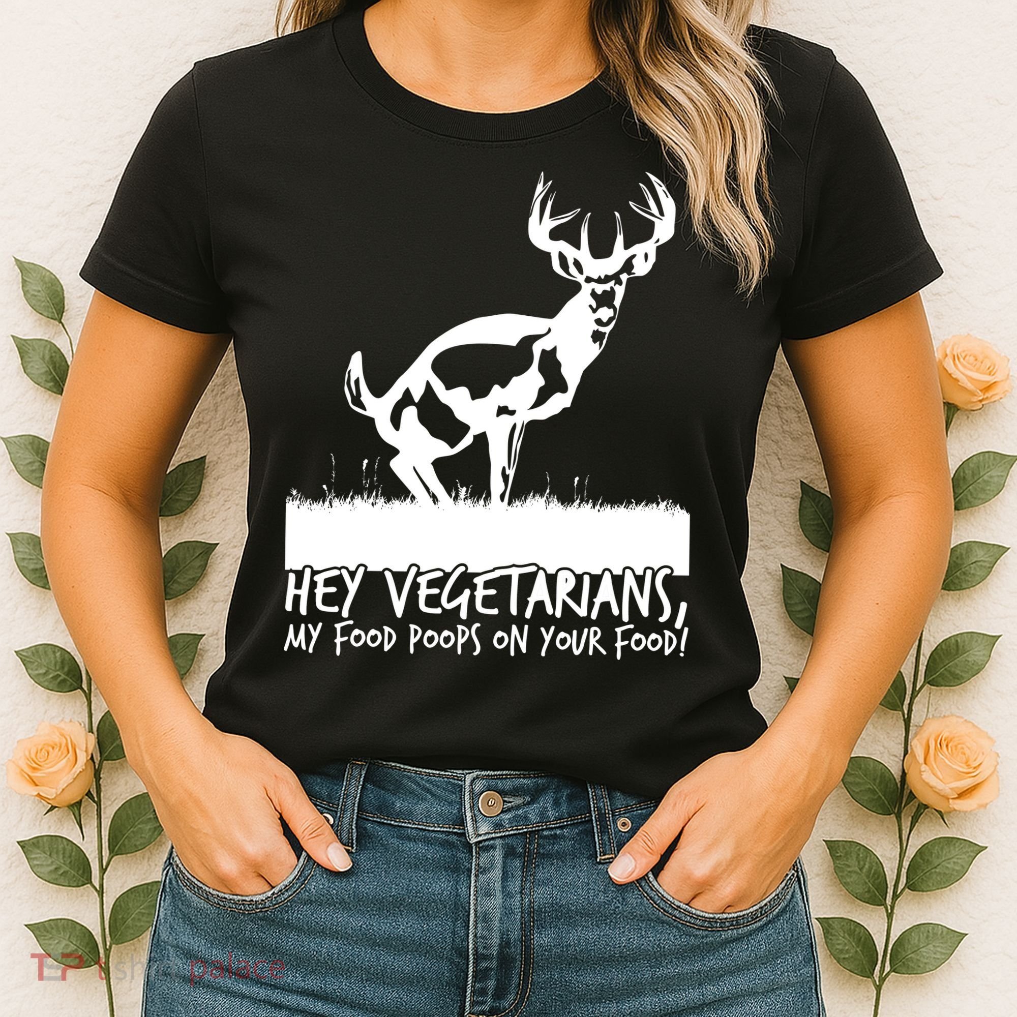 Hey Vegetarian My Food Poops On Your Food Women's T-Shirt