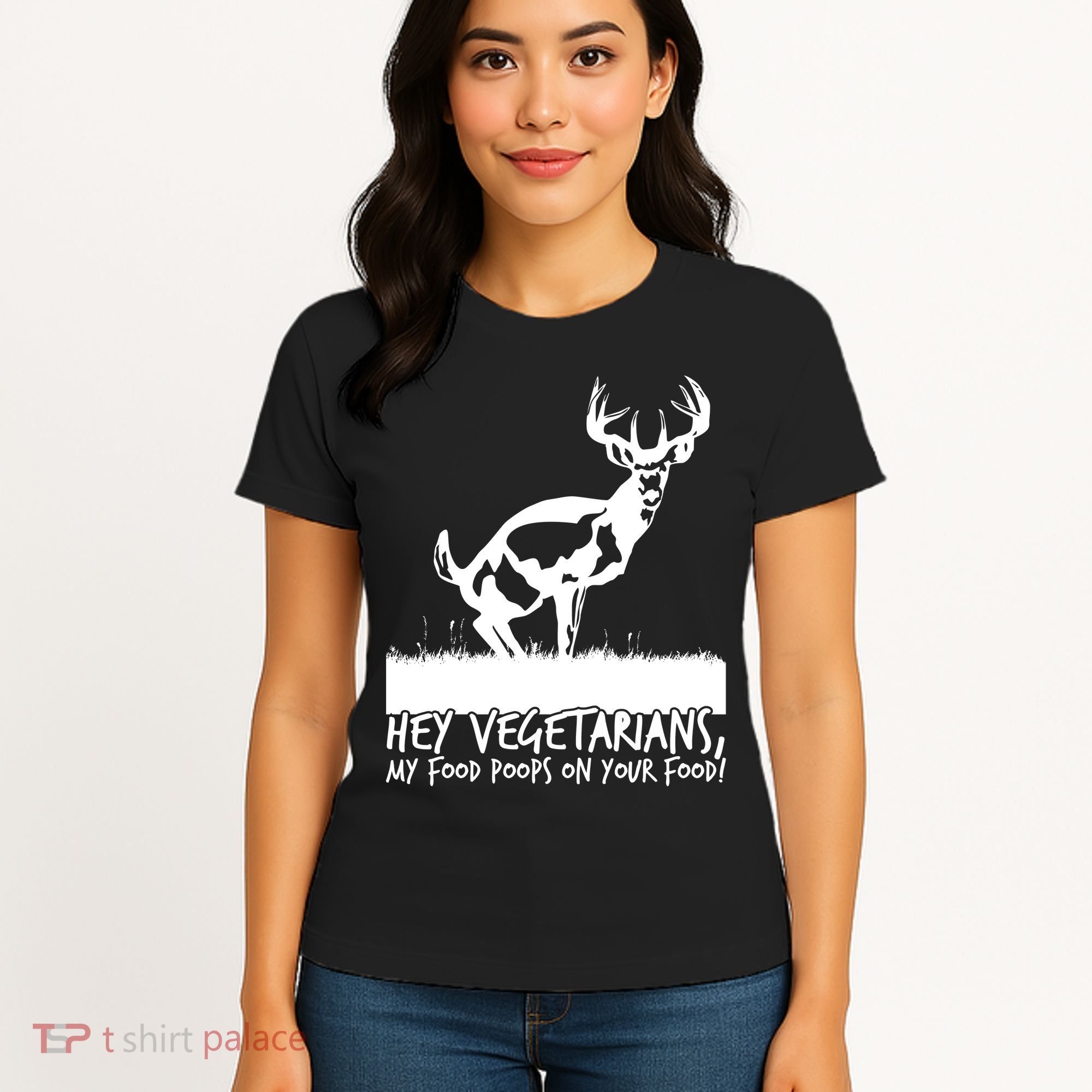 Hey Vegetarian My Food Poops On Your Food Women's T-Shirt