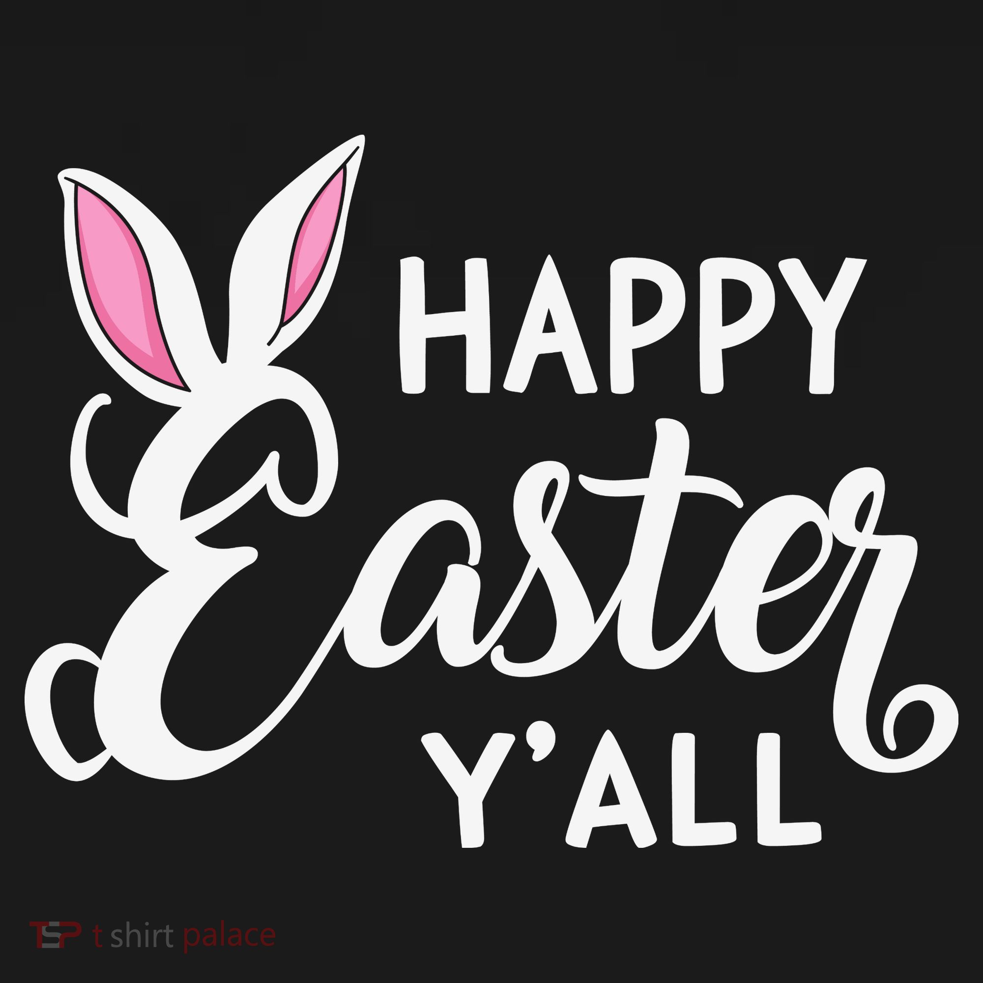 Happy Easter Y’all Easter Day Ears Bunny Girl Women Sweatshirt
