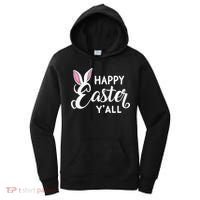 Happy Easter Y’all Easter Day Ears Bunny Girl Women Women's Hoodie thumb 0