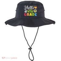 Hello Fourth 4th Grade Happy First Day Of School Bucket Hat thumb 0