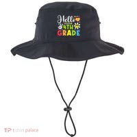 Hello Fourth 4th Grade Happy First Day Of School Bucket Hat thumb 0