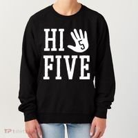 Hi Five 5 Years Old 5th Birthday Women's Sweatshirt thumb 0