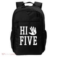 Hi Five 5 Years Old 5th Birthday Backpack thumb 0