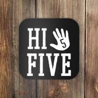 Hi Five 5 Years Old 5th Birthday Coaster thumb 0
