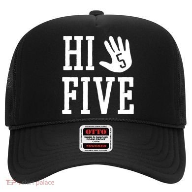 Hi Five 5 Years Old 5th Birthday Hat