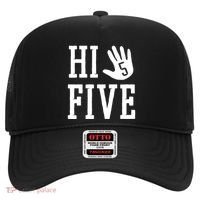 Hi Five 5 Years Old 5th Birthday Hat thumb 0