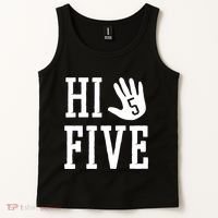 Hi Five 5 Years Old 5th Birthday Tank Top thumb 2