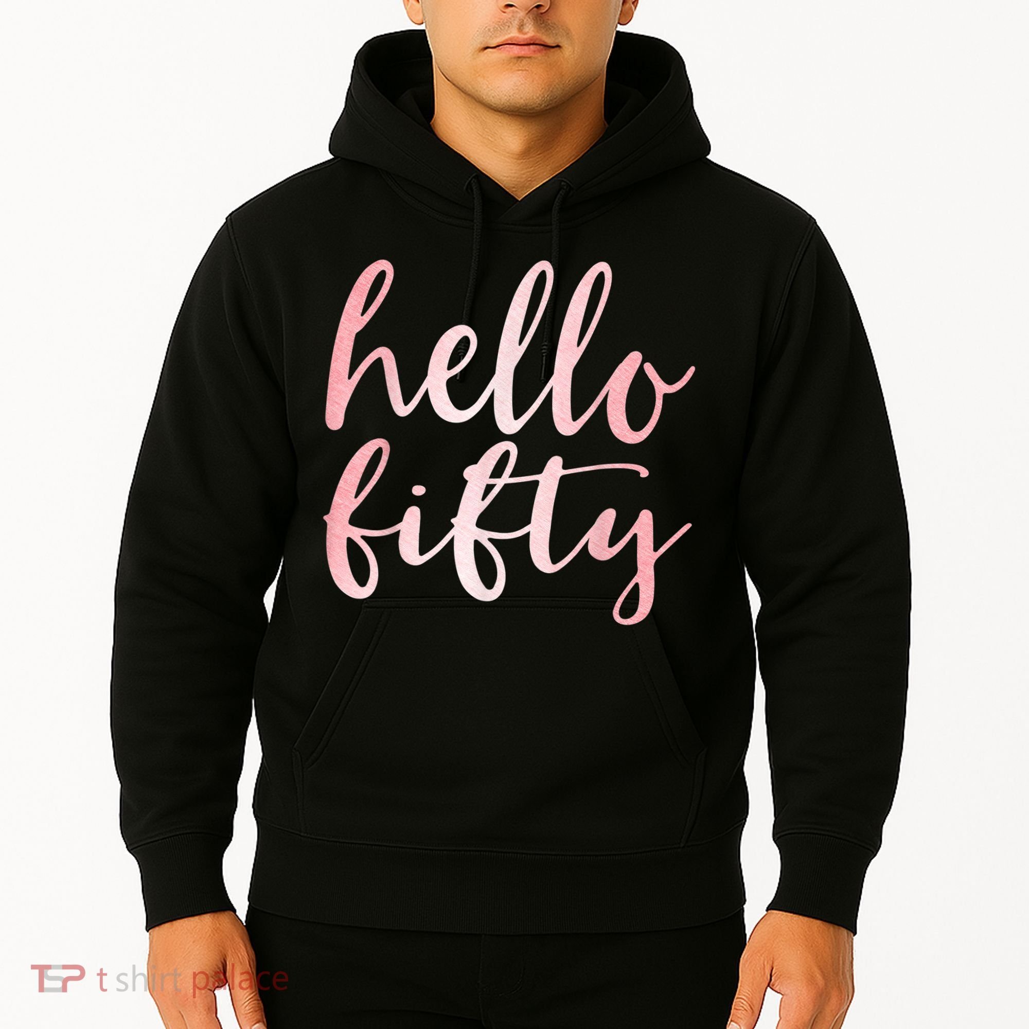 Hello Fifty 50th Birthday Squad 50 Year Old  WoM.e.n.s Hoodie