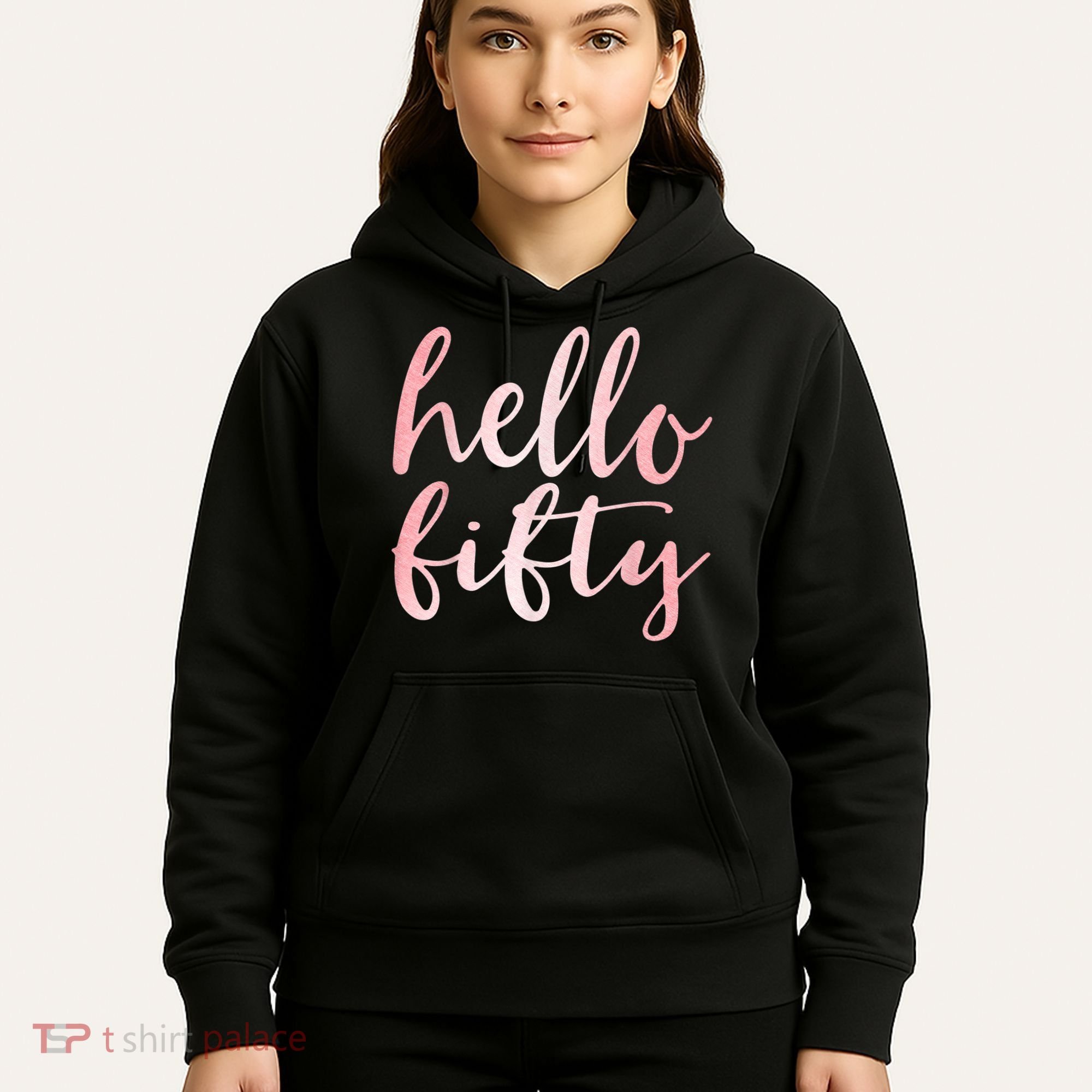 Hello Fifty 50th Birthday Squad 50 Year Old  WoM.e.n.s Hoodie