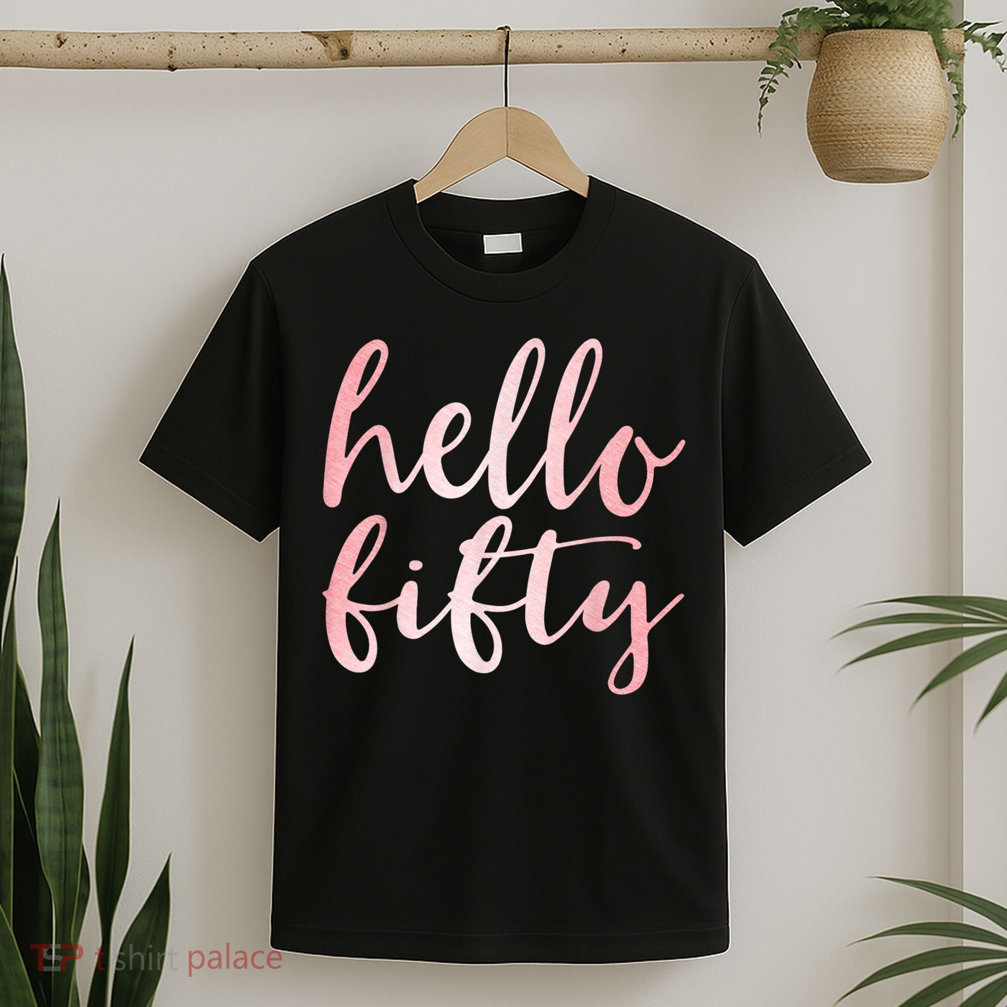 Hello Fifty 50th Birthday Squad 50 Year Old  WoM.e.n.s T-Shirt