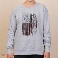 Hoyt Family American Flag Women's Sweatshirt thumb 0