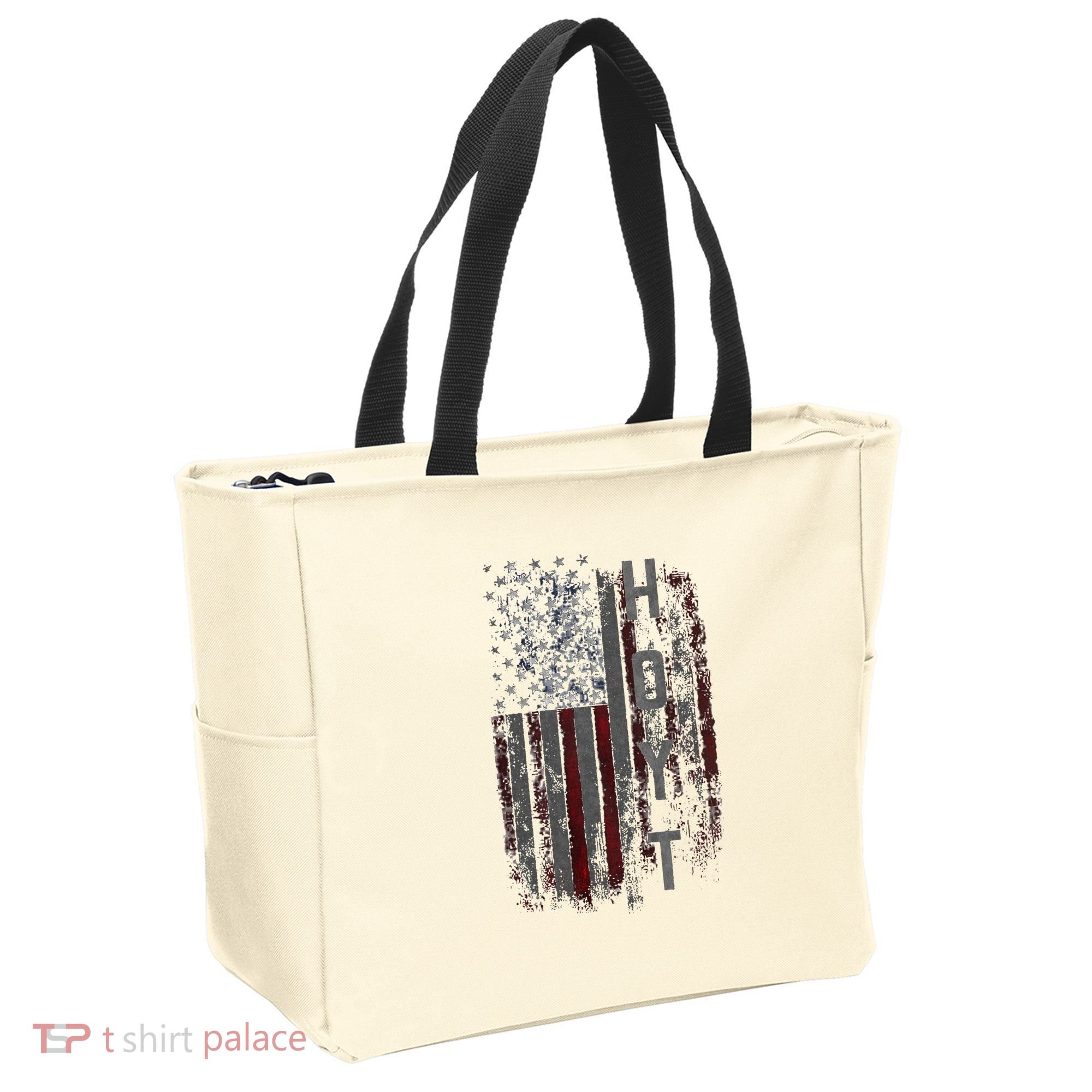 Hoyt Family American Flag Tote Bag