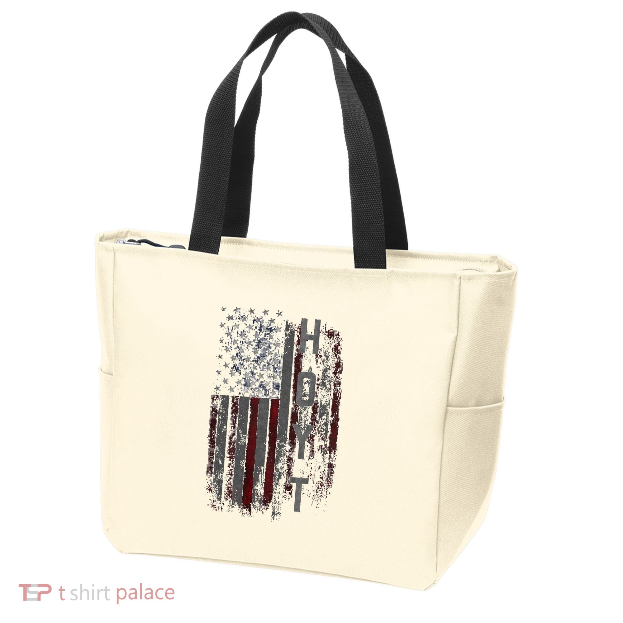 Hoyt Family American Flag Tote Bag