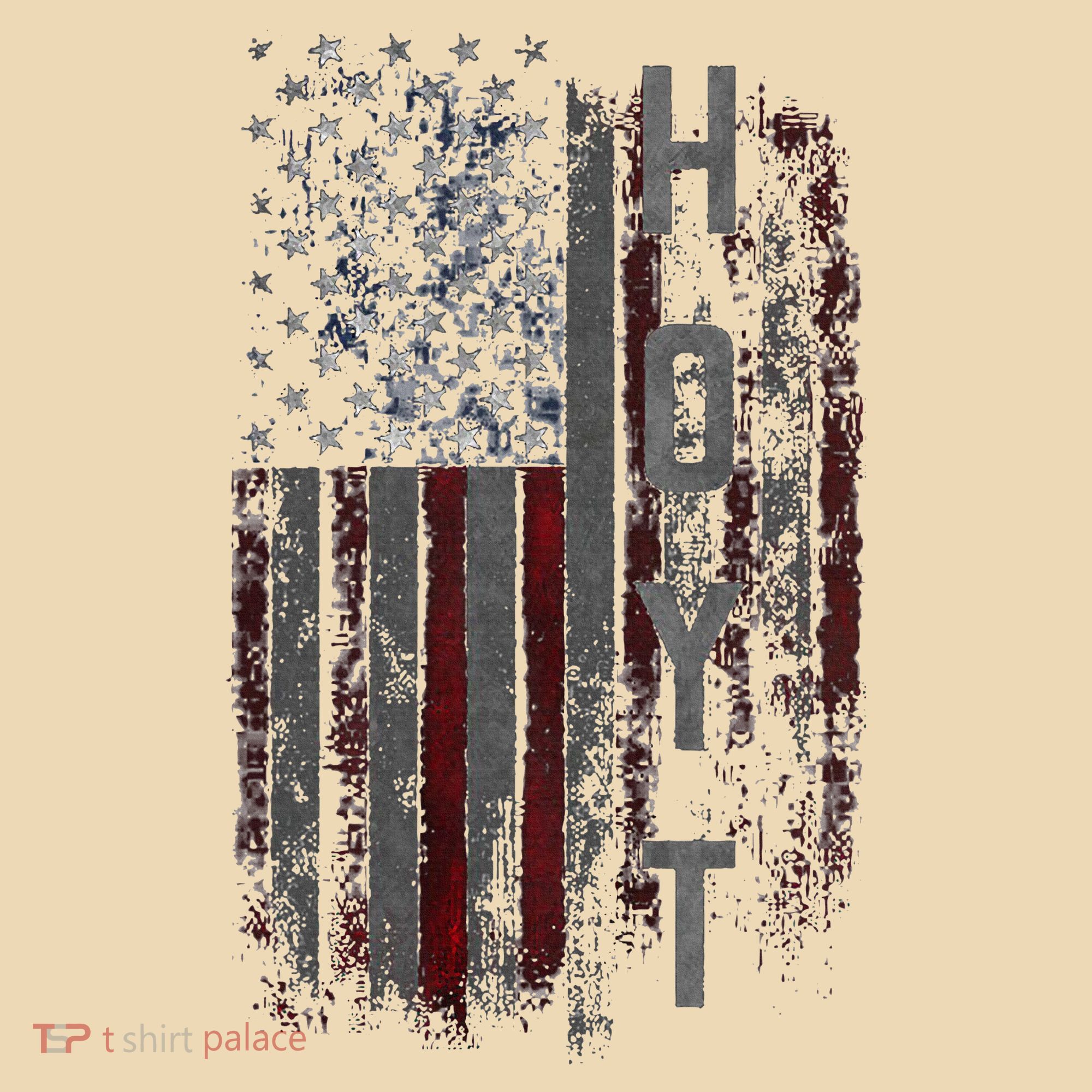 Hoyt Family American Flag Tote Bag