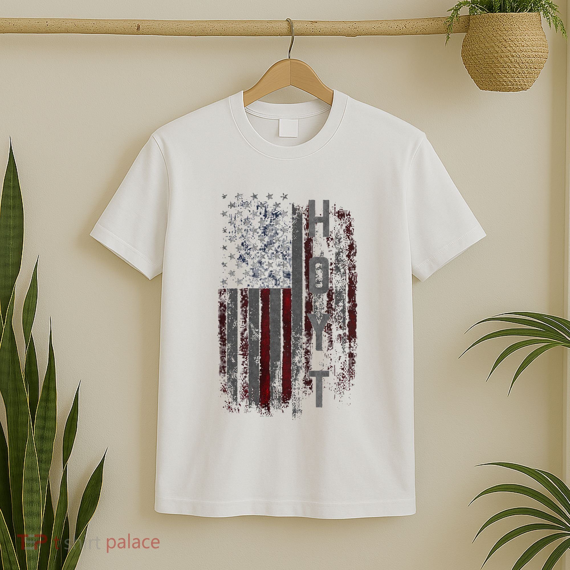 Hoyt Family American Flag T-Shirt