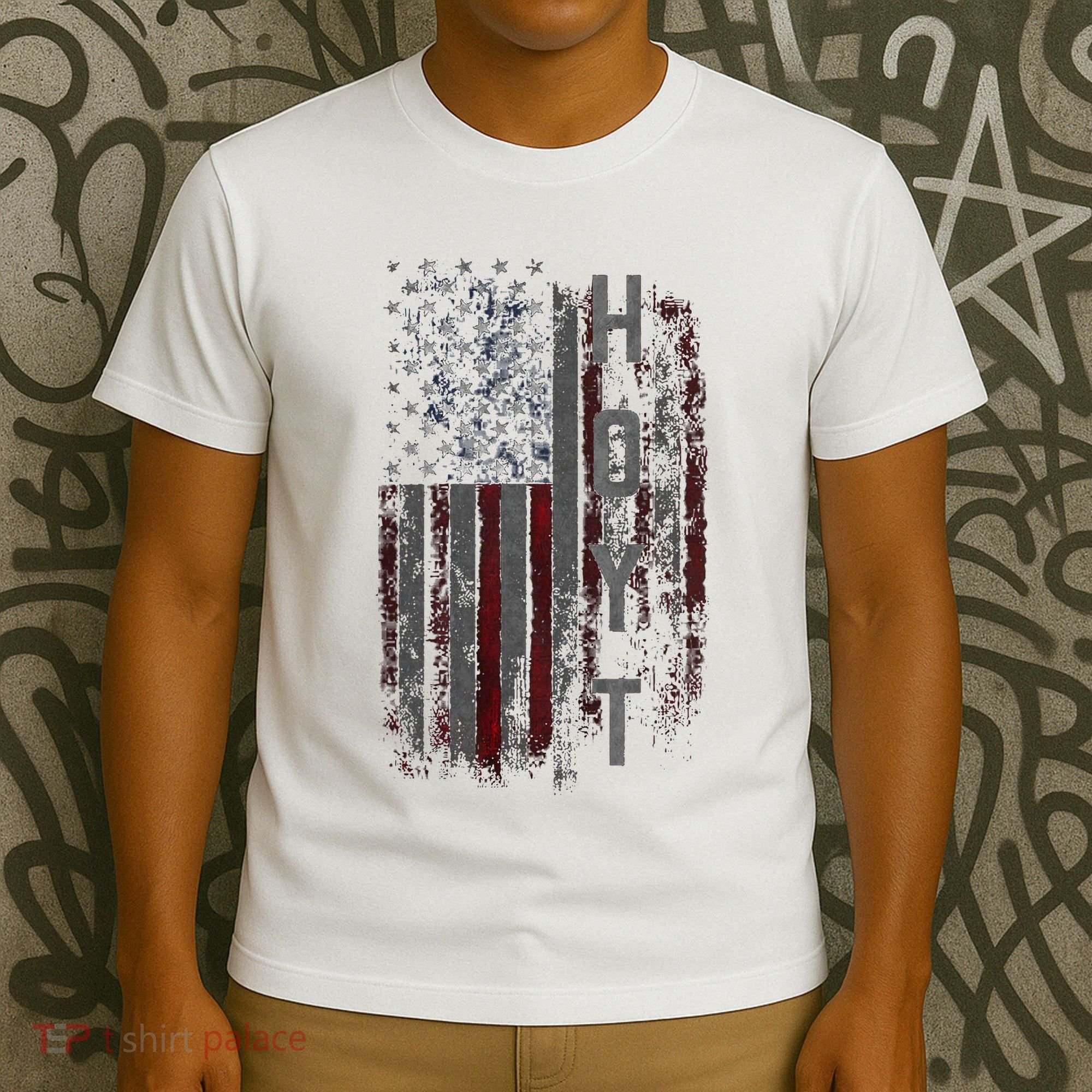 Hoyt Family American Flag T-Shirt