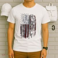 Hoyt Family American Flag T-Shirt thumb 6