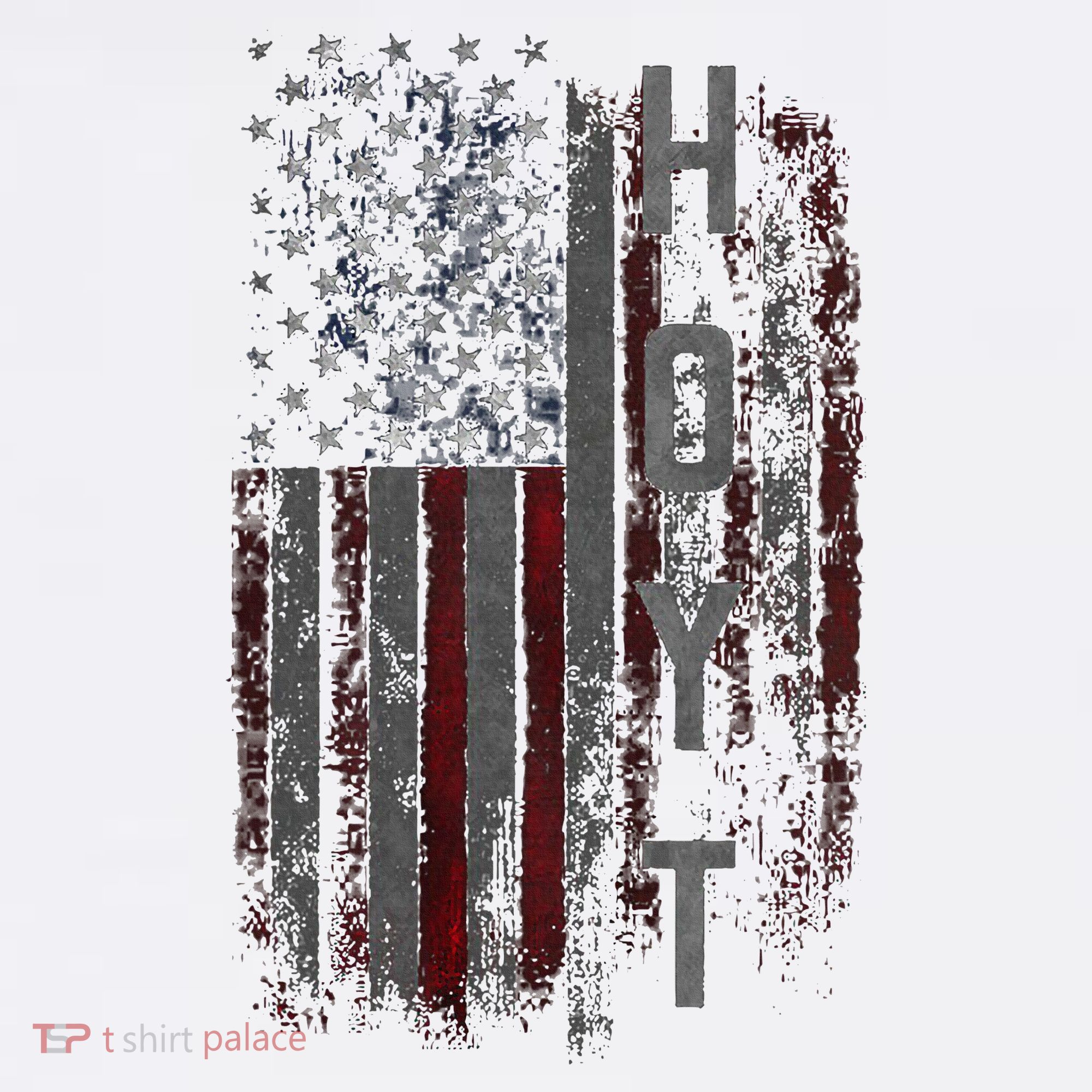 Hoyt Family American Flag Women's Hoodie