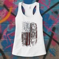 Hoyt Family American Flag Women's Tank Top thumb 3
