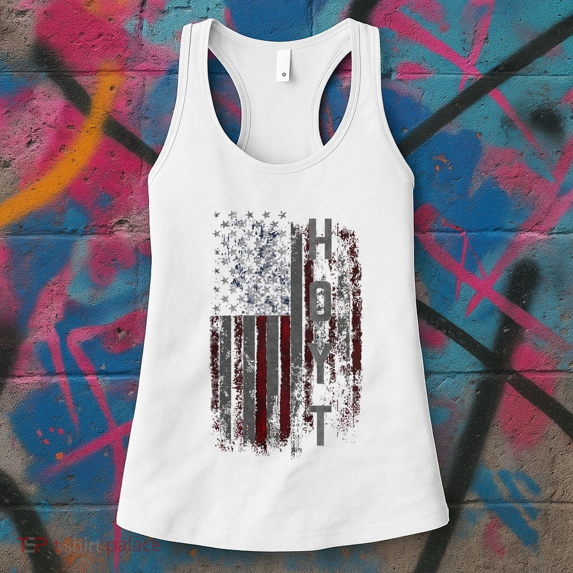Hoyt Family American Flag Women's Tank Top