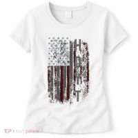 Hoyt Family American Flag Women's T-Shirt thumb 0