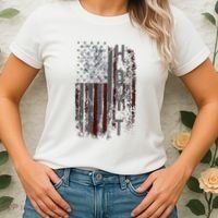 Hoyt Family American Flag Women's T-Shirt thumb 2