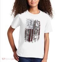 Hoyt Family American Flag Kids T-Shirt thumb 2