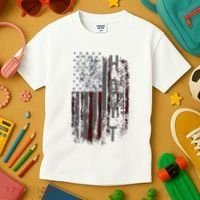 Hoyt Family American Flag Kids T-Shirt thumb 3