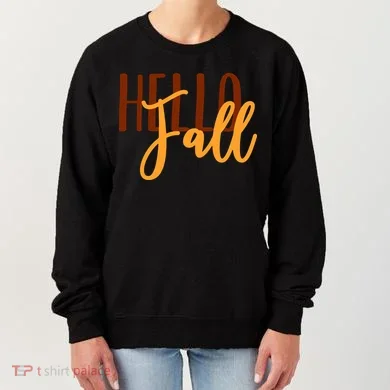Hello Fall Autumn Lover Women's Sweatshirt