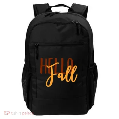 Hello Fall Autumn Lover Backpack