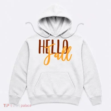 Hello Fall Autumn Lover Hoodie