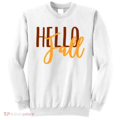 Hello Fall Autumn Lover Sweatshirt