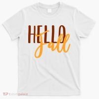 Hello Fall Autumn Lover T-Shirt thumb 0