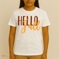 Hello Fall Autumn Lover T-Shirt thumb 4